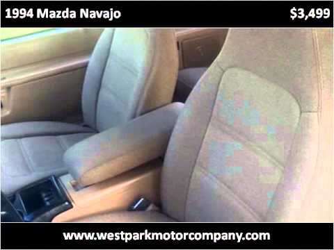 download Mazda Navajo workshop manual