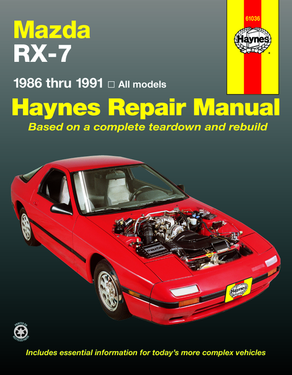 download Mazda RX 7 FD able workshop manual