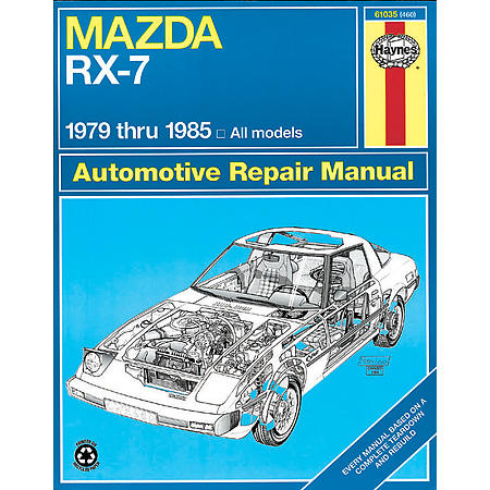 download Mazda RX7 Mk3 workshop manual