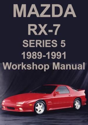 download Mazda RX7 workshop manual