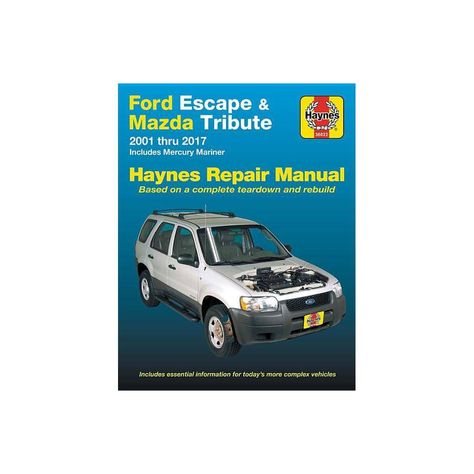 download Mazda Tribute workshop manual