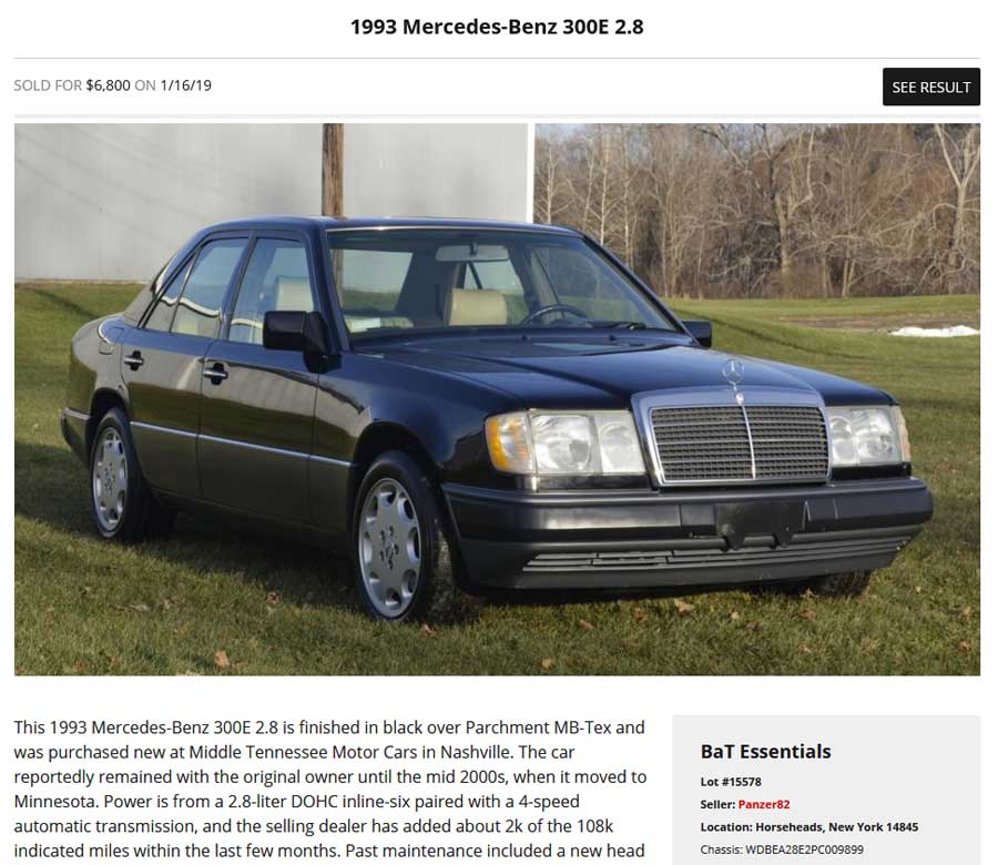 download Mercedes 300 E workshop manual