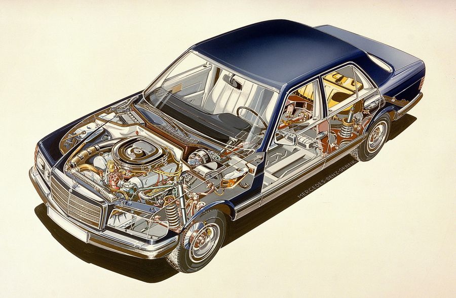 download Mercedes 500SEL 85 able workshop manual