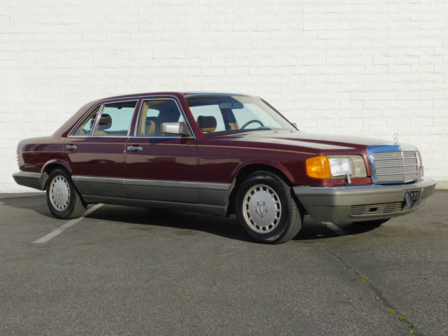 download Mercedes 560SEL 86 workshop manual