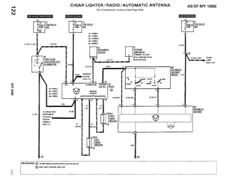 download Mercedes 560SL 87 workshop manual