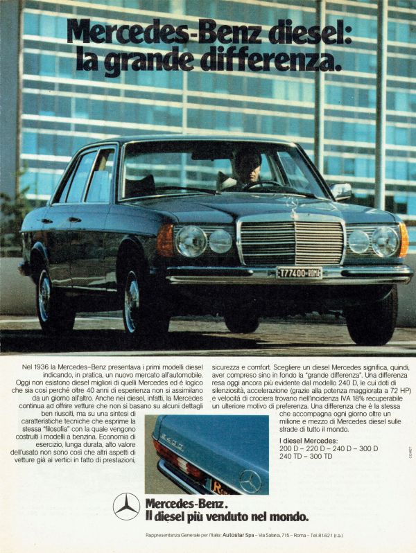 download Mercedes Benz 200D 240D 240TD 300D 300TD workshop manual