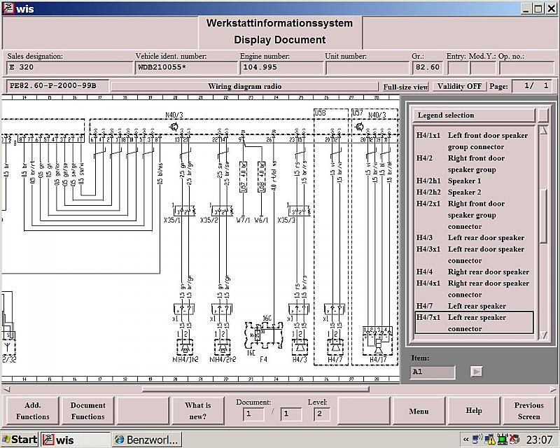 download Mercedes Benz E320 workshop manual