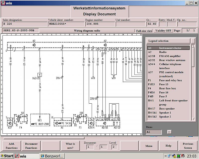 download Mercedes Benz E320 workshop manual