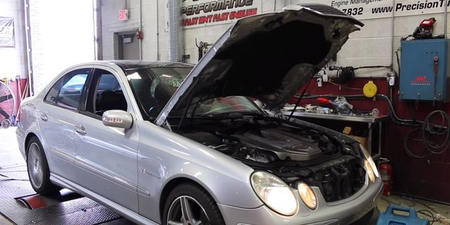 download Mercedes Benz E55 AMG able workshop manual