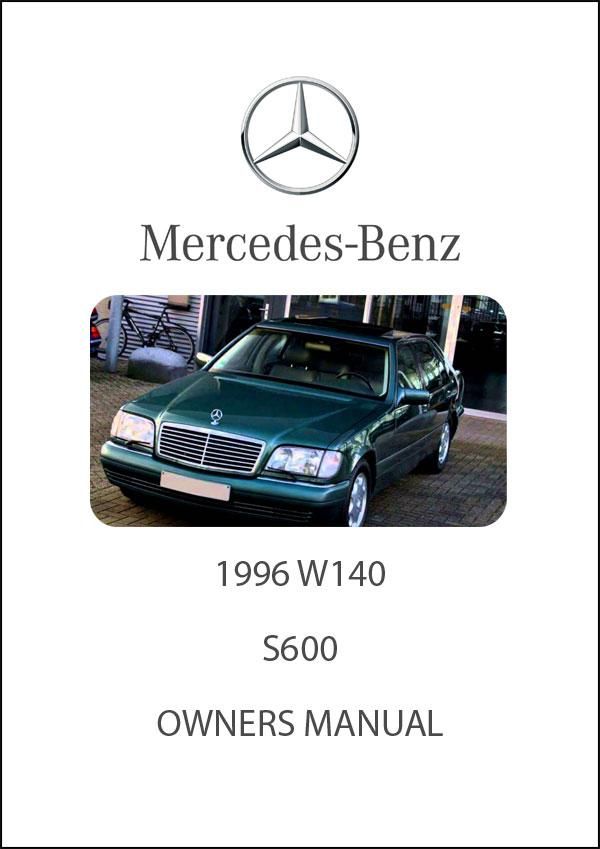 download Mercedes Benz S600 workshop manual