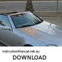 download Mercedes Benz SLK Class SLK320 Sport workshop manual