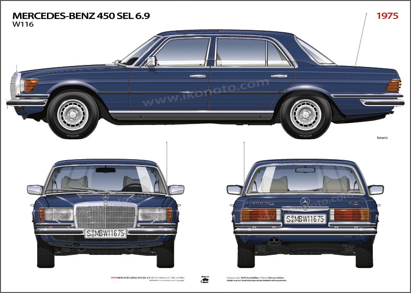 download Mercedes Benz W116 450 SEL workshop manual