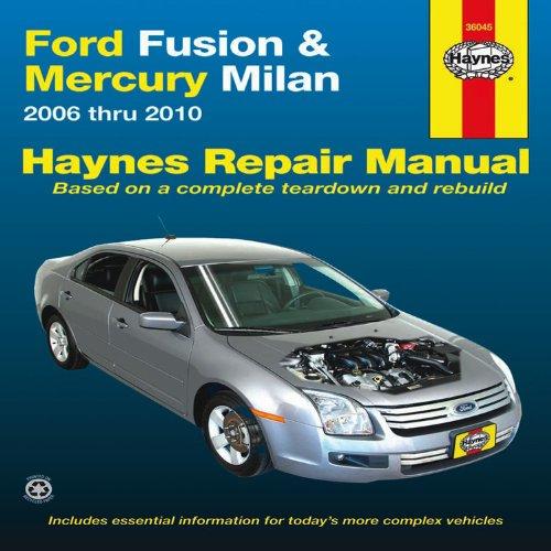 download Mercury Milan Hybrid workshop manual