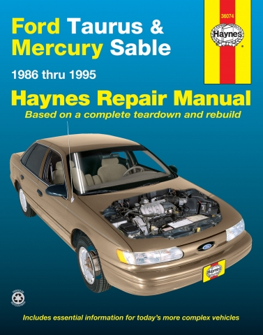 download Mercury Sable able workshop manual