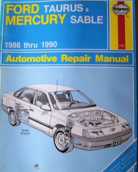 download Mercury Sable workshop manual