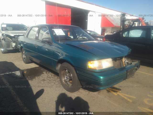 download Mercury Topaz workshop manual