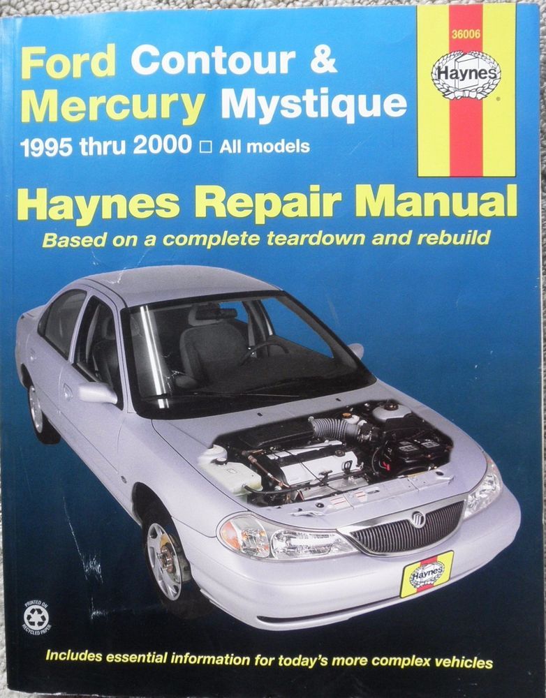 download Mercury Tracer workshop manual