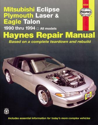 download Mitsubishi Eclipse workshop manual