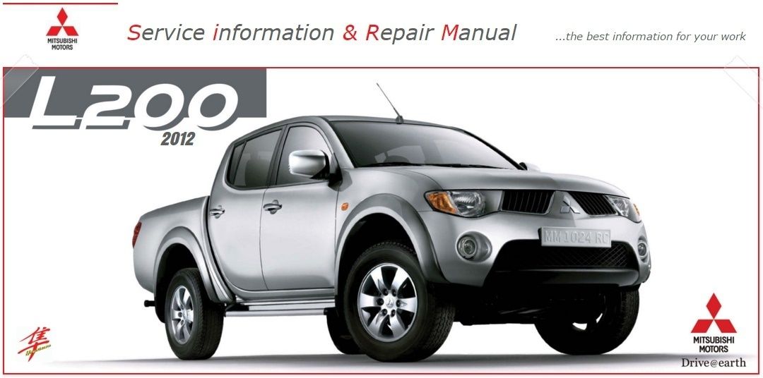 download Mitsubishi L200 workshop manual