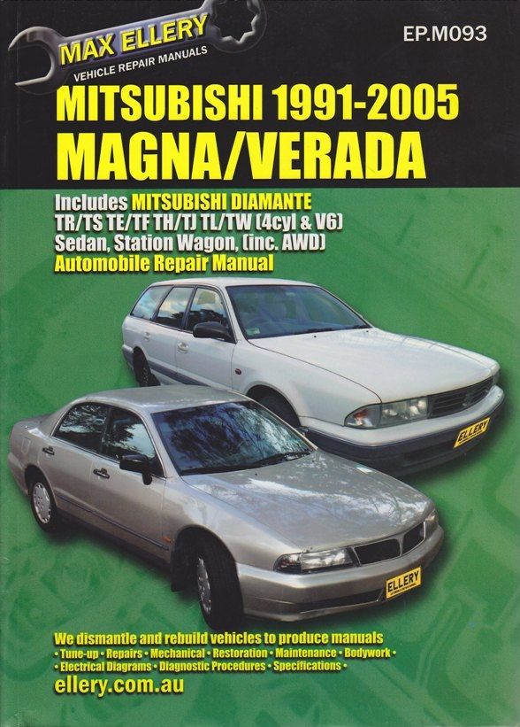 download Mitsubishi Magna TR TS workshop manual