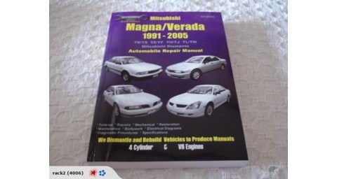 download Mitsubishi Magna Verada Diamante workshop manual