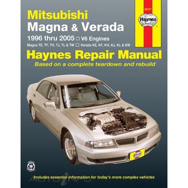 download Mitsubishi Magna Verada workshop manual