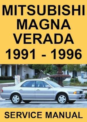 download Mitsubishi Magna Verada workshop manual