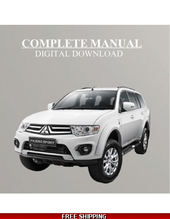 download Mitsubishi Montero Montero Sport repai workshop manual