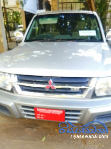 download Mitsubishi Montero workshop manual