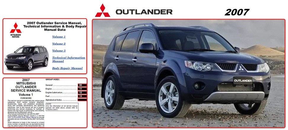 download Mitsubishi Outlander Manual.rar workshop manual