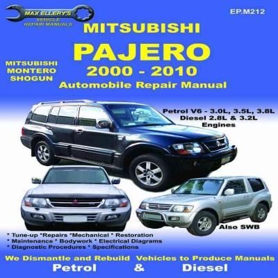 download Mitsubishi Pajero Montero Manuals workshop manual