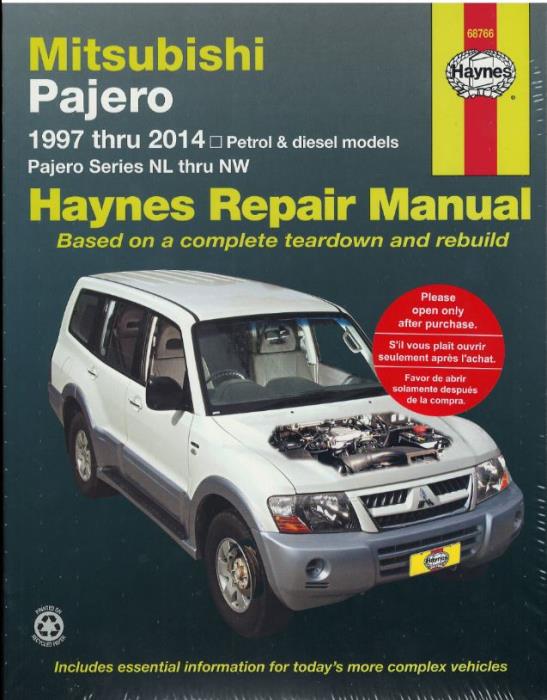 download Mitsubishi Pajero in ENGLISH [ INFORMATIVE DIY ] workshop manual