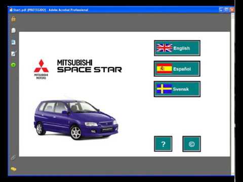download Mitsubishi Space Star workshop manual