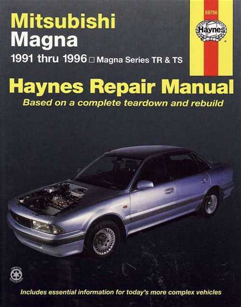 download Mitsubishi TH KH Magna Verada Diamante WSRM workshop manual