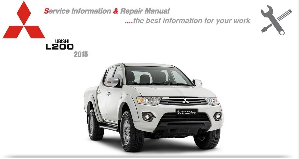 download Mitsubishi Triton workshop manual