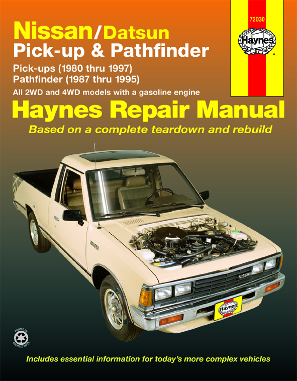 download NISSAN DATSUN 720 UTE 82 PETRAL workshop manual