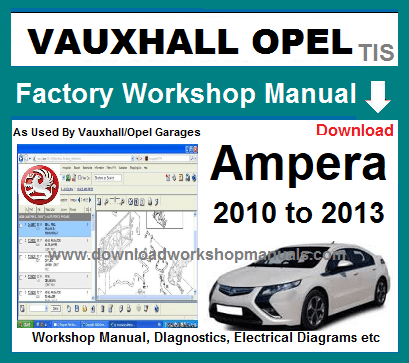 download OPEL AMPERA workshop manual
