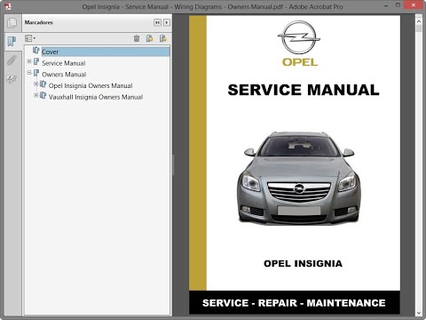 download OPEL INSIGNIA workshop manual