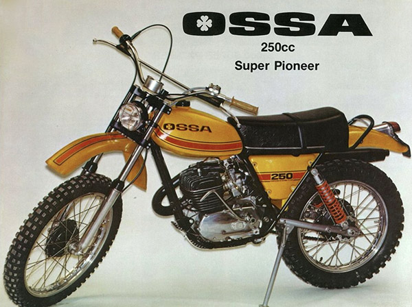 download OSSA 175 250 PIONEER 5 SPEED Motorcycle able workshop manual