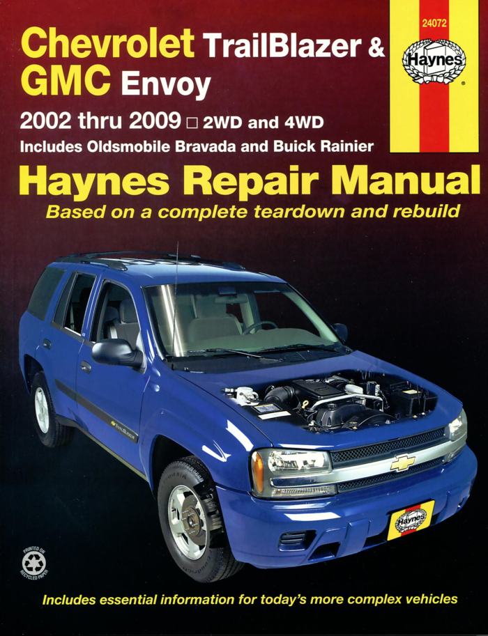 download Oldsmobile Bravada workshop manual