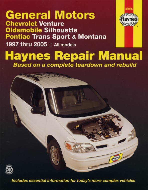 download Oldsmobile Silhouette able workshop manual