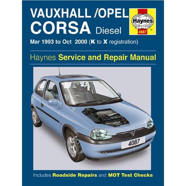 download Opel Corsa Mar 93 97 workshop manual