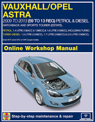 download Opel Vauxhall Astra workshop manual