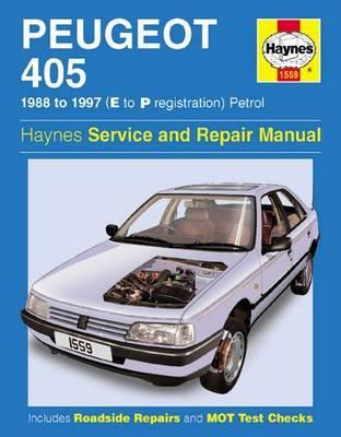 download PEUGEOR 405 workshop manual