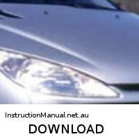 download PEUGEOT 206 T1 workshop manual