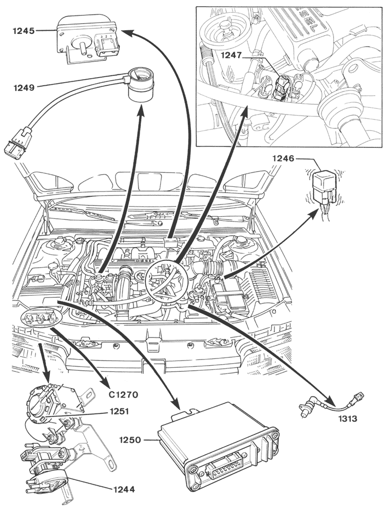 download PEUGEOT 605 workshop manual