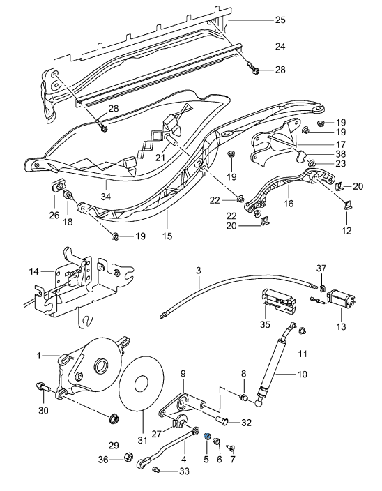 download PORSCHE 986 BOXSTER 98 99 01 02 03 04 workshop manual