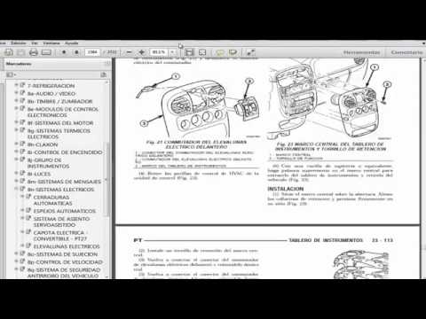 download PT Cruiser Chrysler y Diagn en Espaola workshop manual