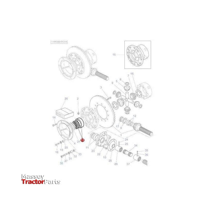 download PartsMassey Ferguson TE 20 tractor workshop manual