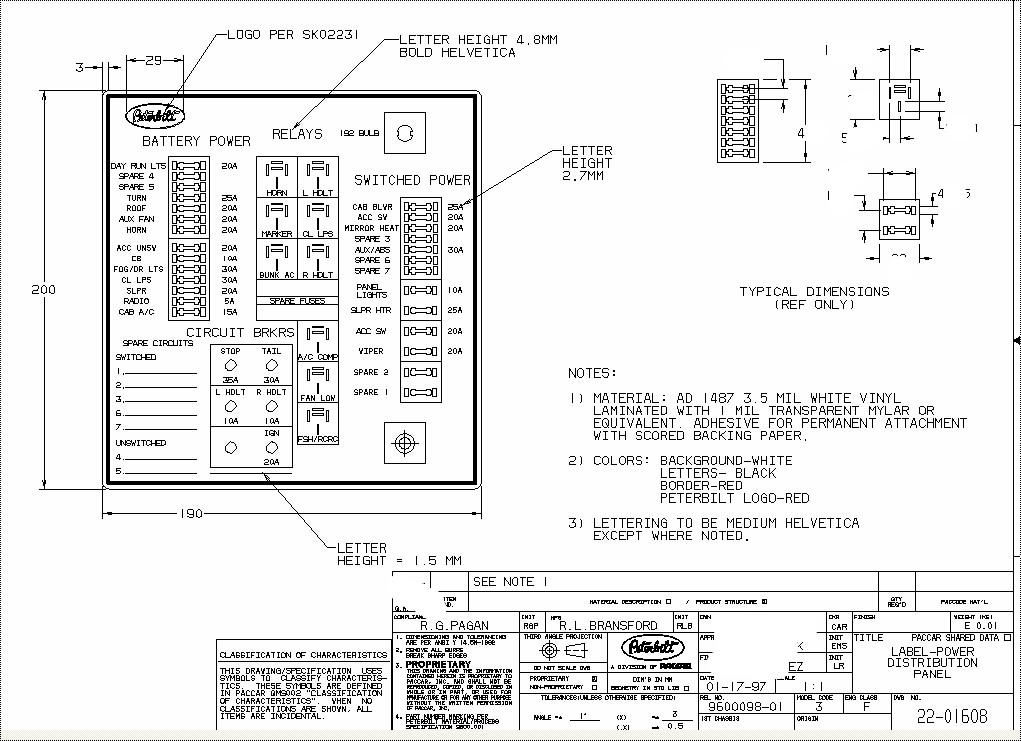 download Peterbilt 348 Schematics workshop manual